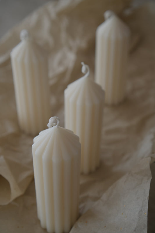 Minimal Pillar Candle