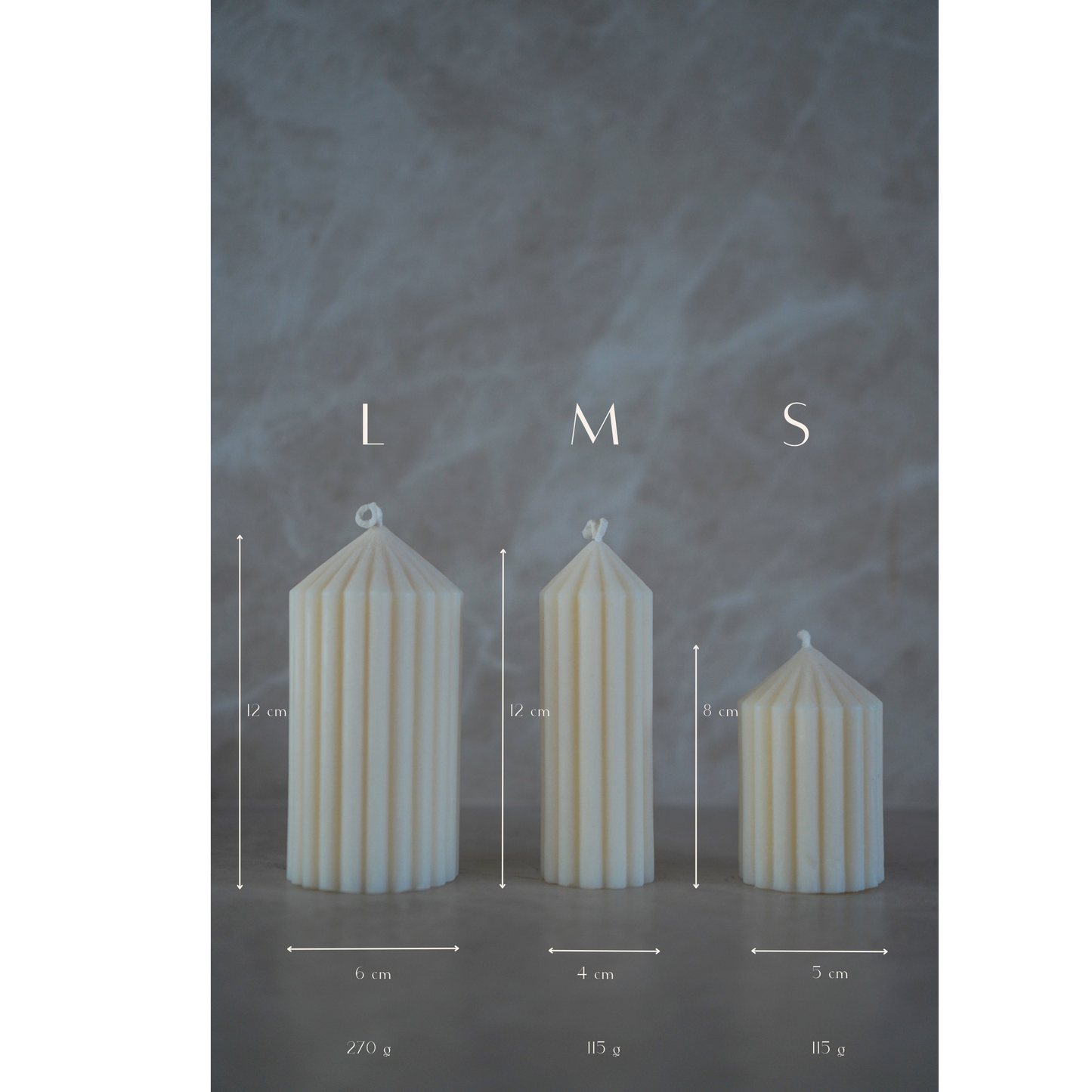 Minimal Pillar Candle