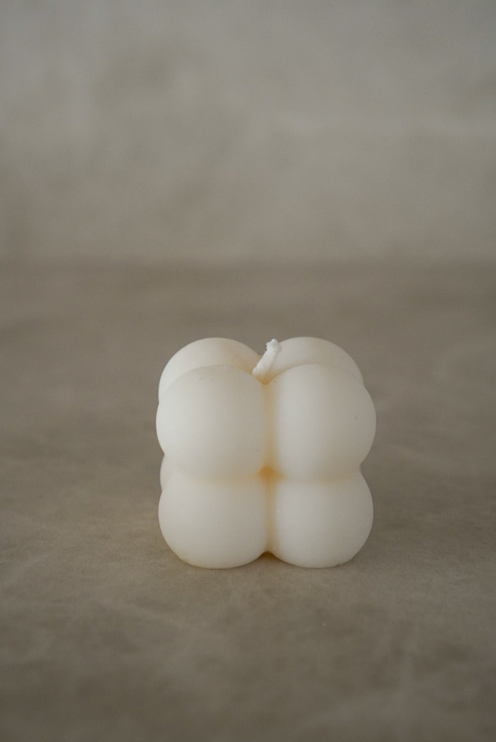 Mini Bubble Candle Set – Set of 3 Natural Wax Candles