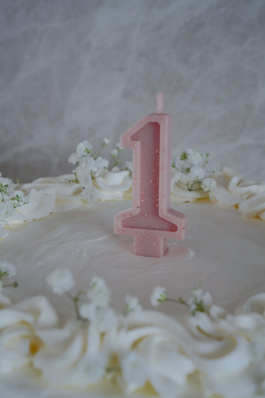 Botanical Number Candles (0–9)