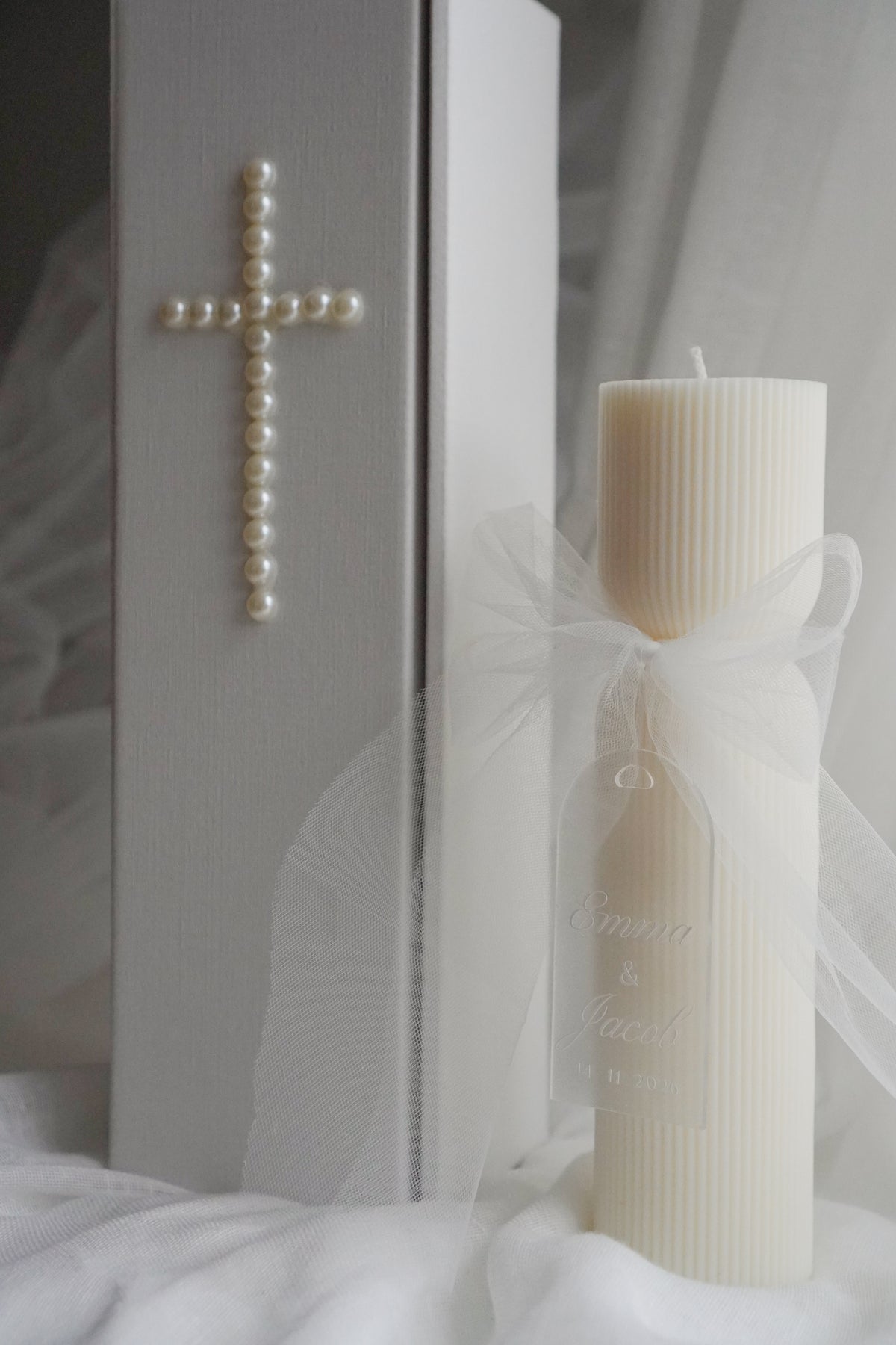 Personalized Wedding Candle