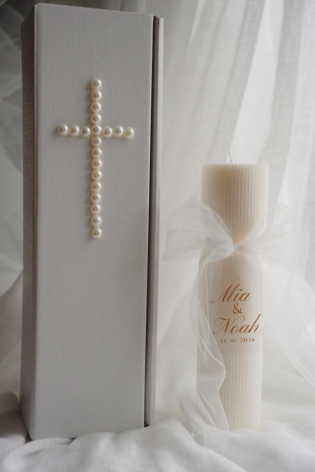 Personalized Wedding Candle