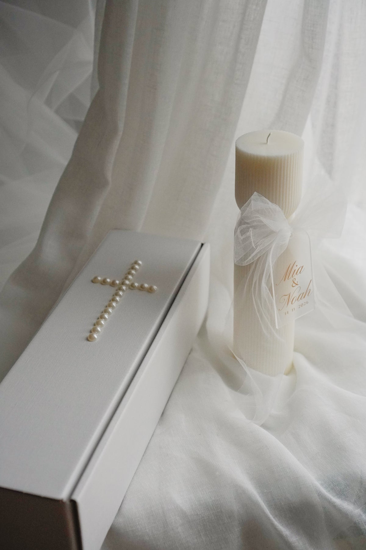 Personalized Wedding Candle