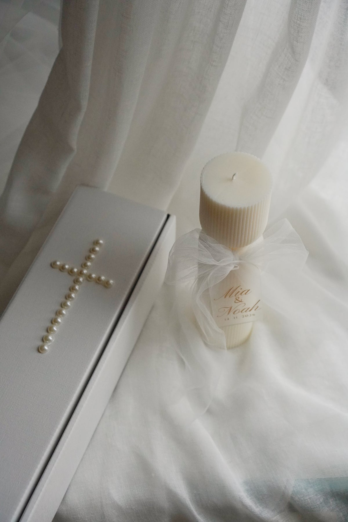 Personalized Wedding Candle