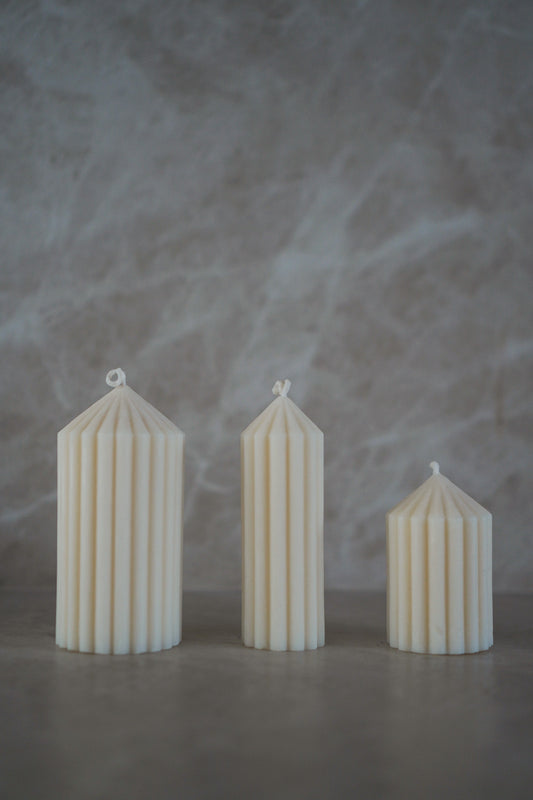 Minimal Pillar Candle