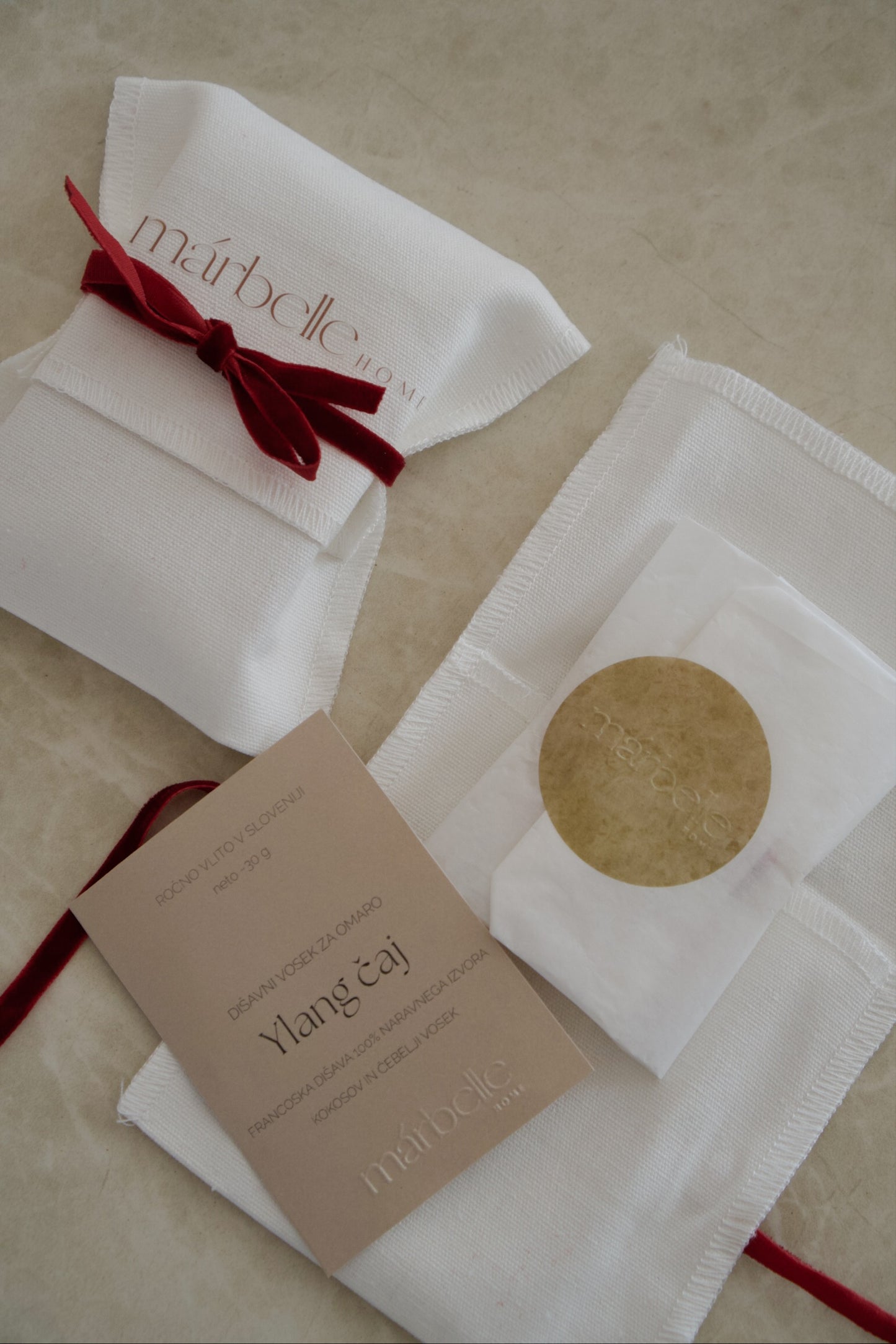 Botanical Wax Sachet - 100% Natural French Fragrance