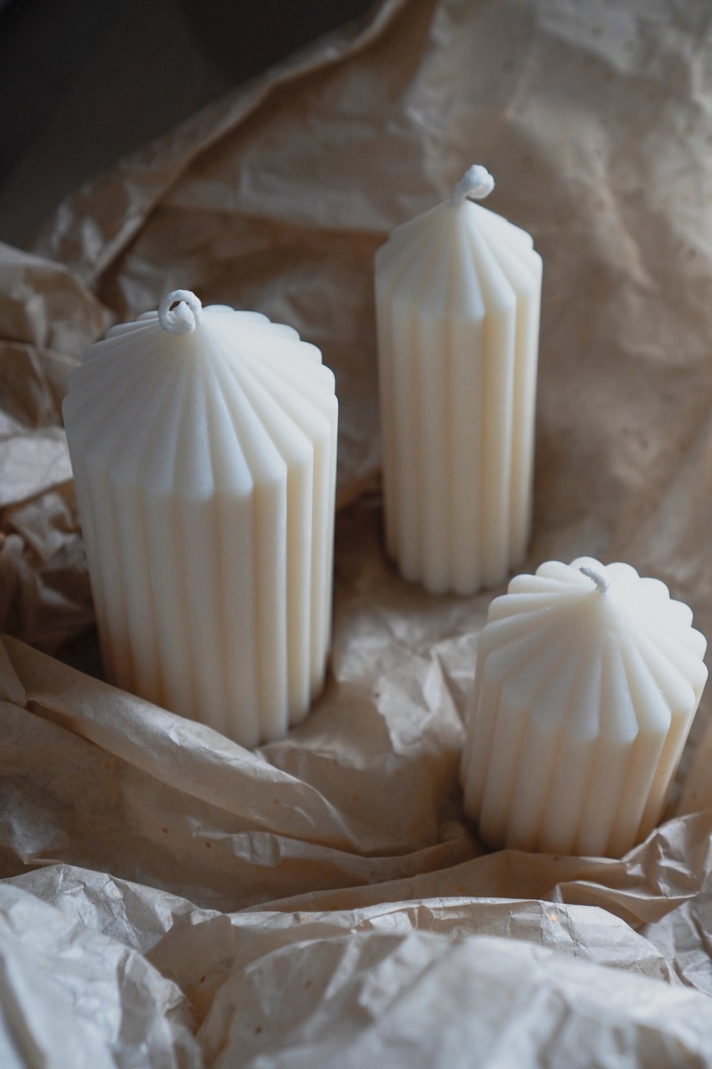 Minimal Pillar Candle