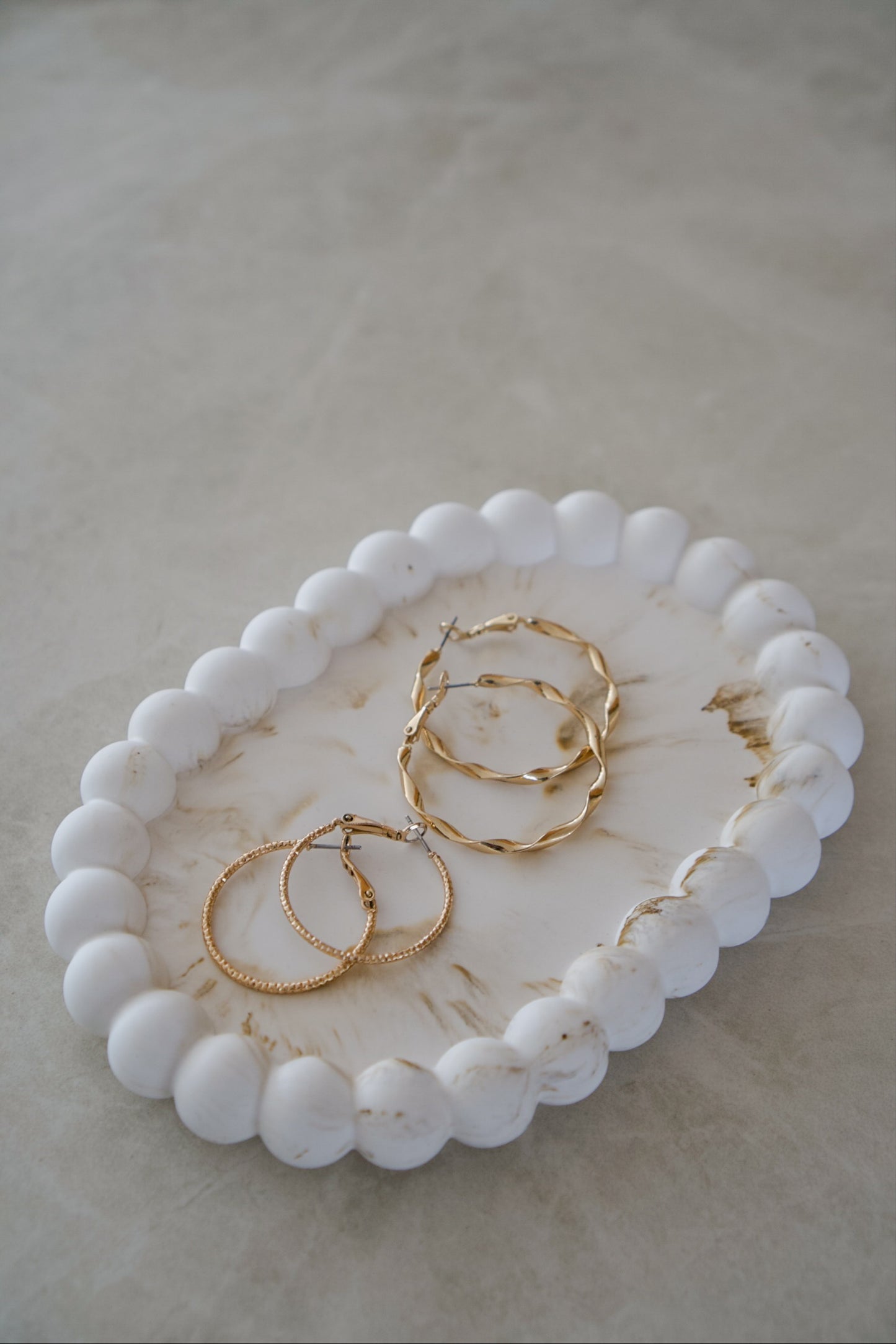 Bubble Oval Tray