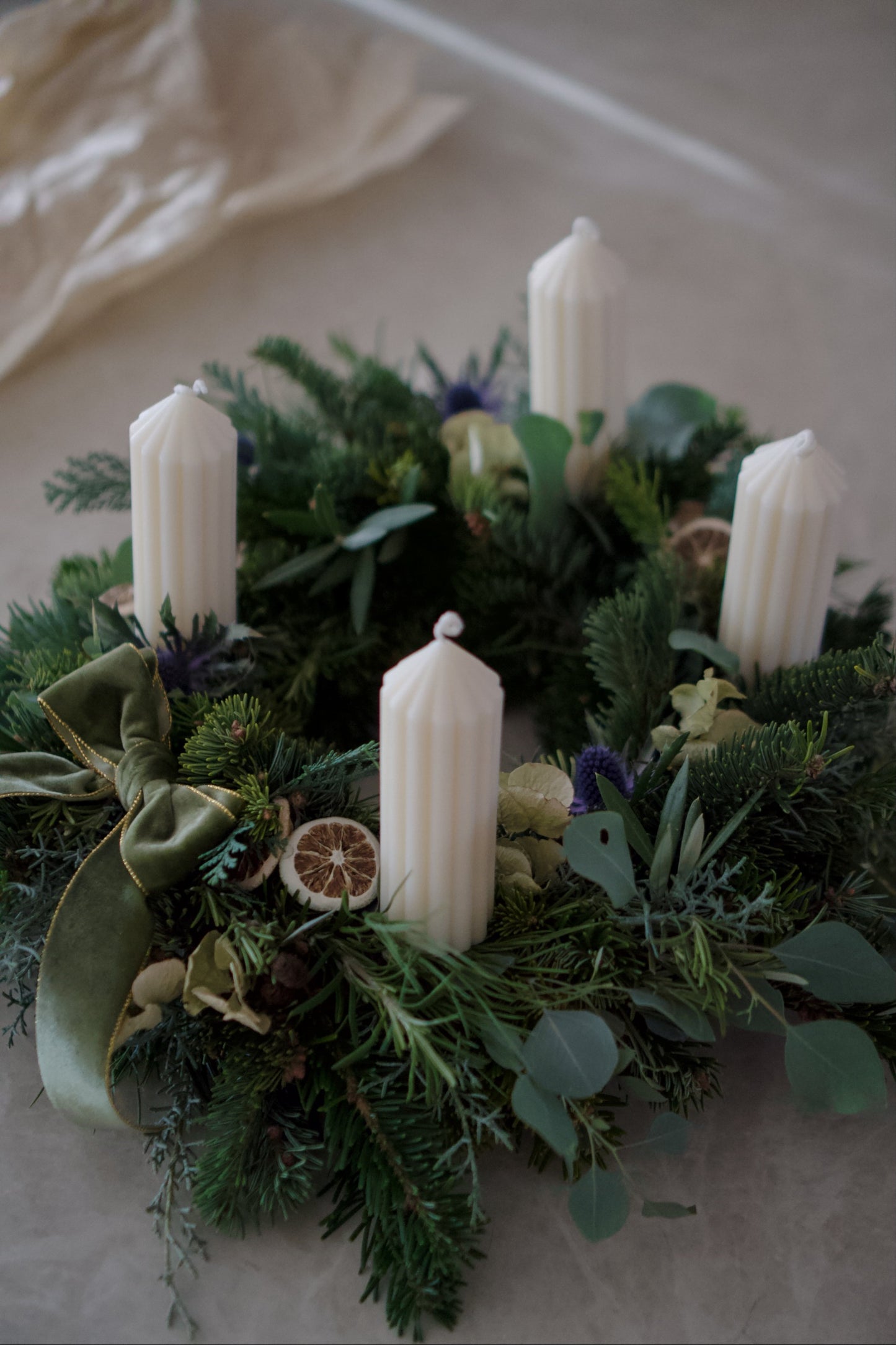 Minimal Pillar Candle