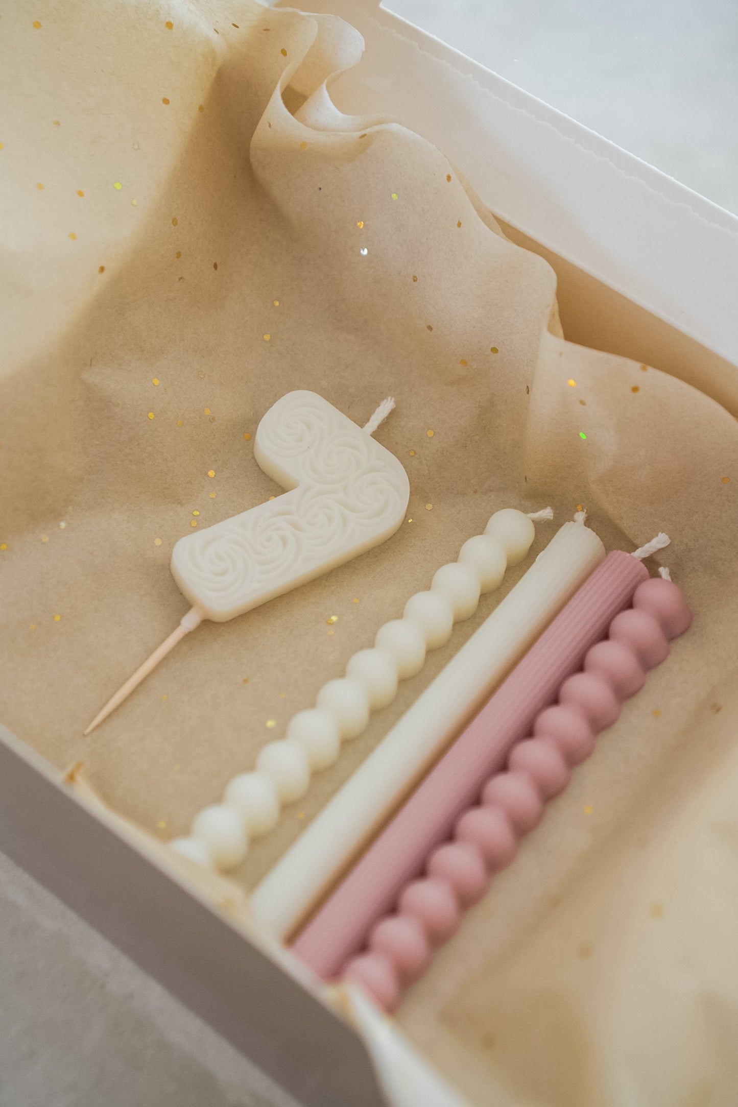 Slim Cake Candles