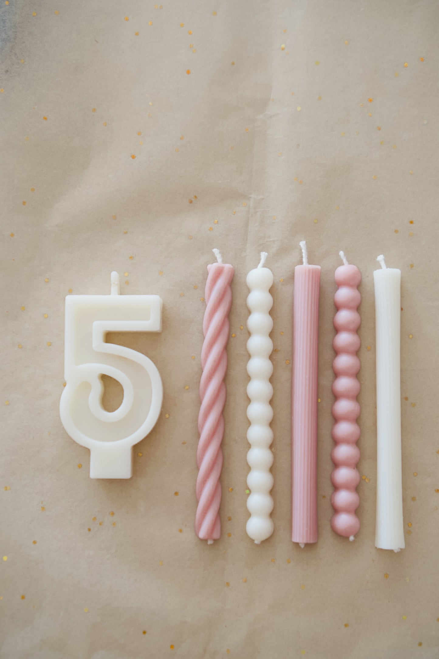 Botanical Number Candles (0–9)
