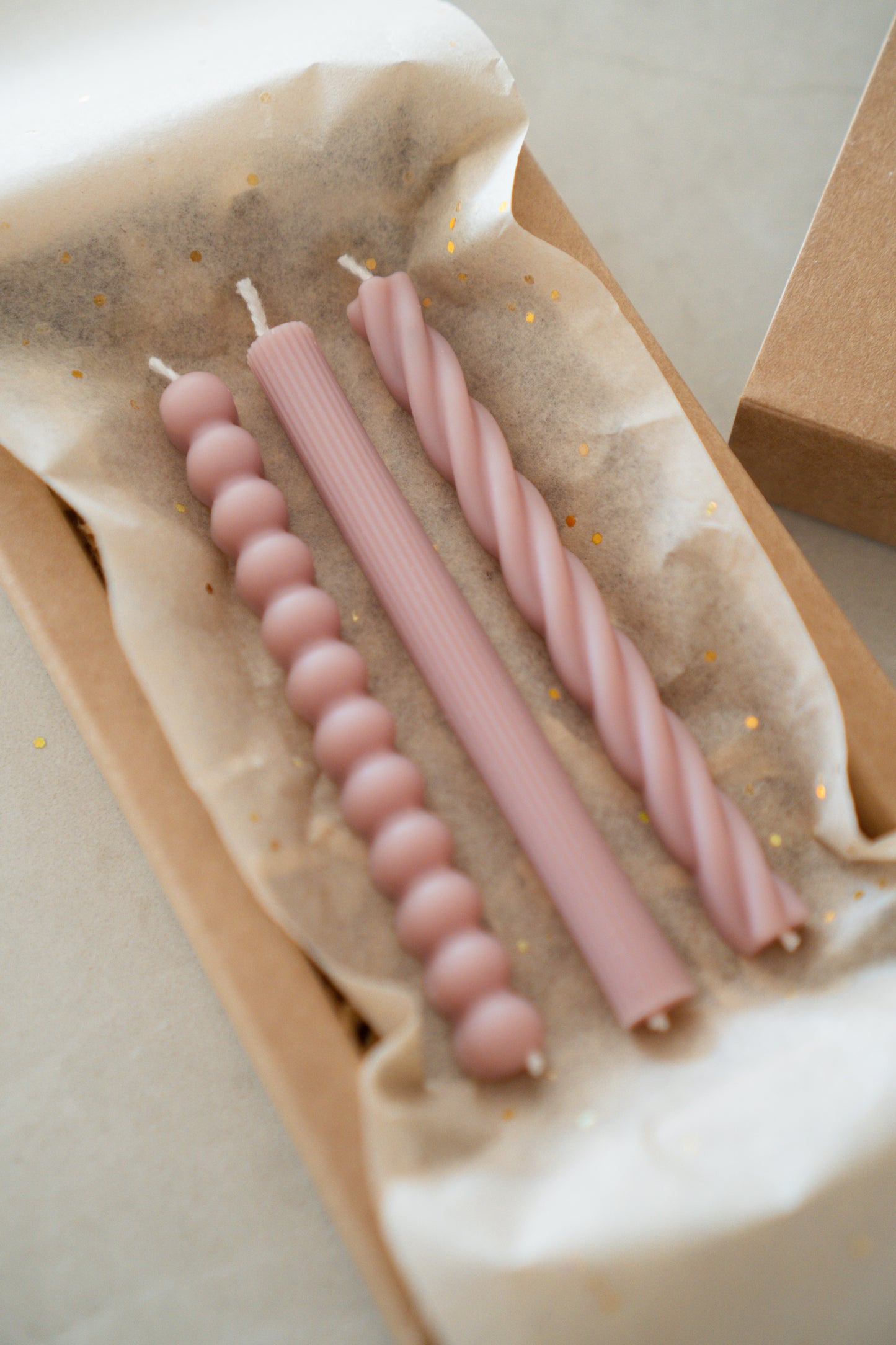 Slim Cake Candles
