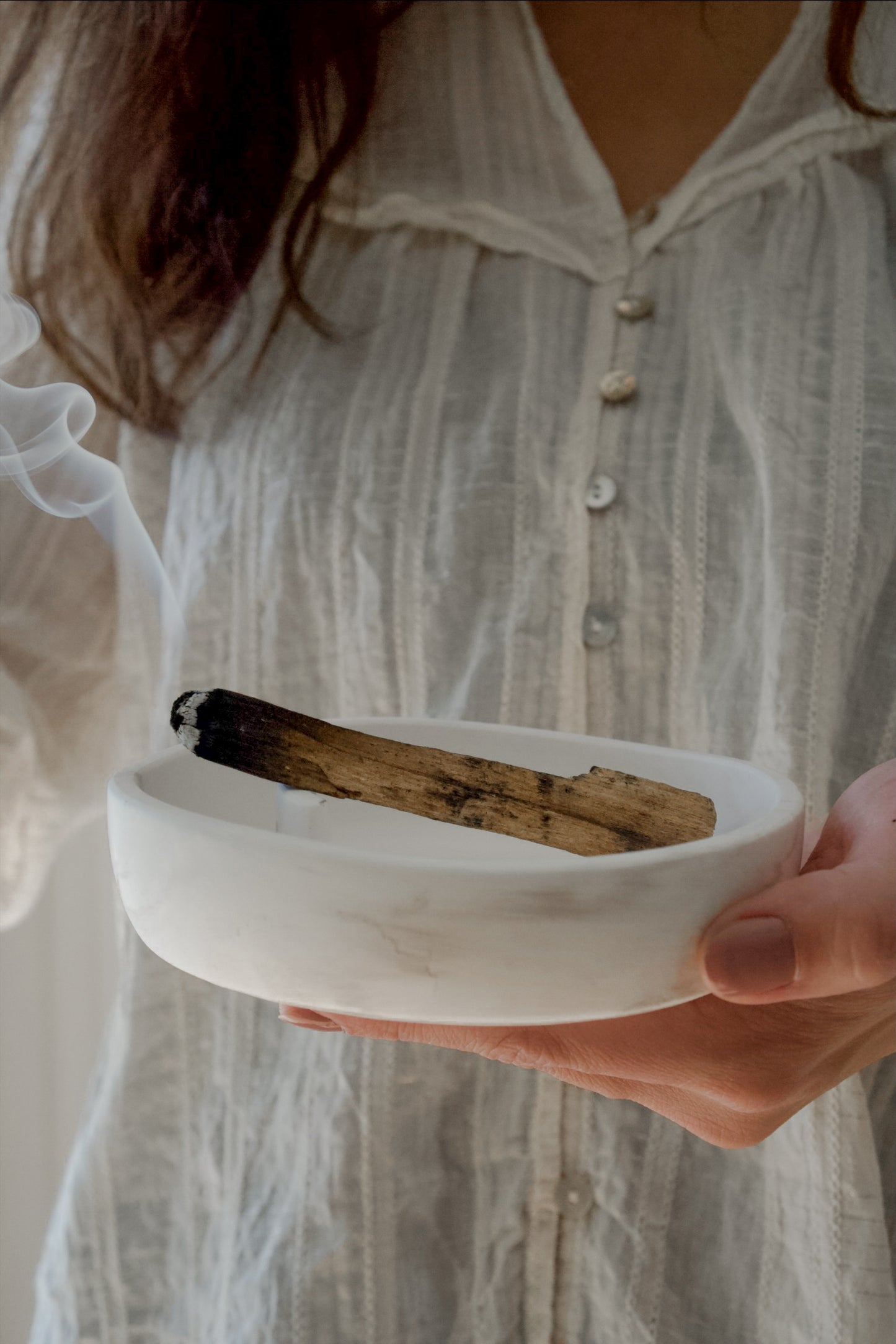Palo Santo Round Burner