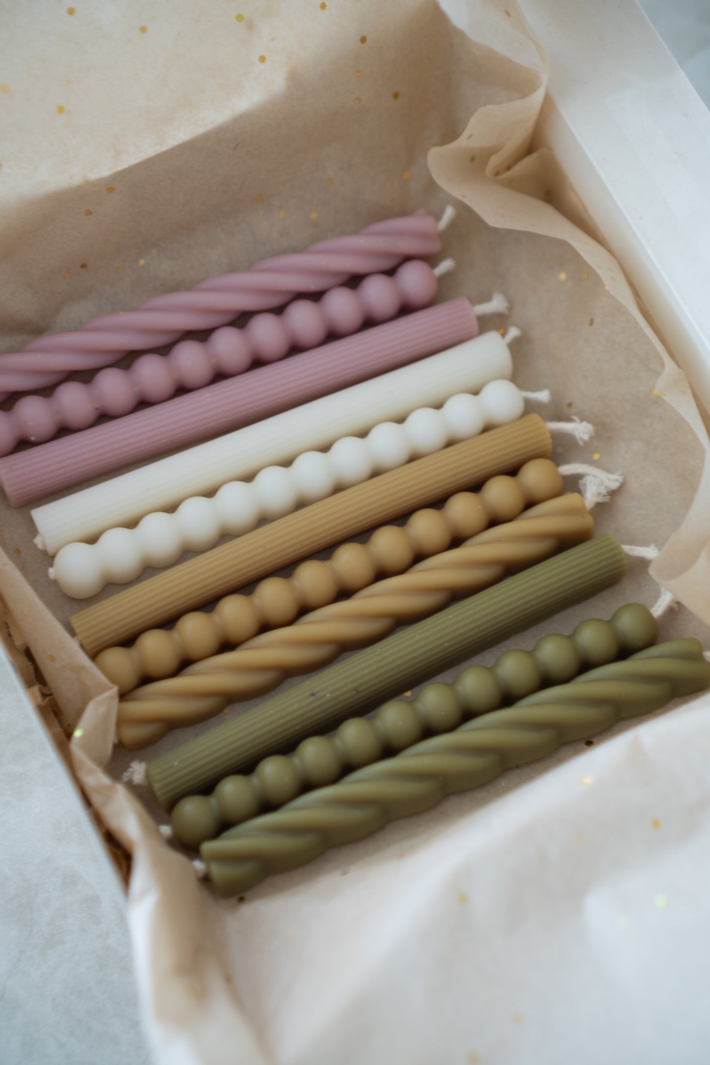 Slim Cake Candles