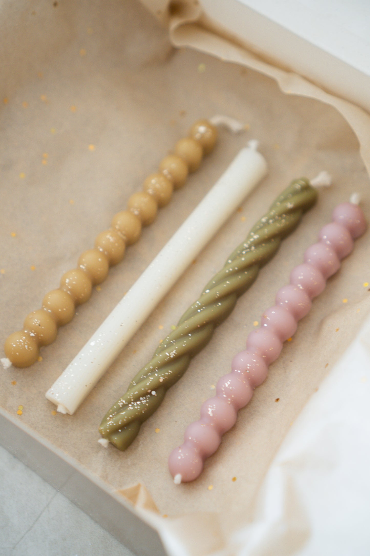 Slim Cake Candles