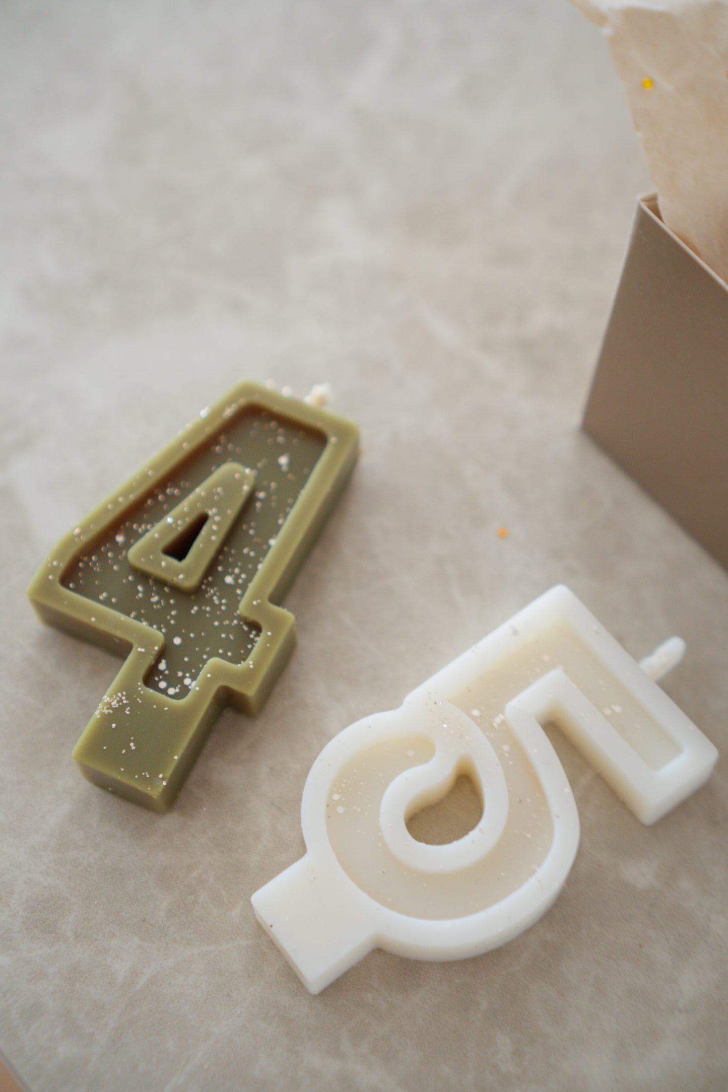 Botanical Number Candles (0–9)