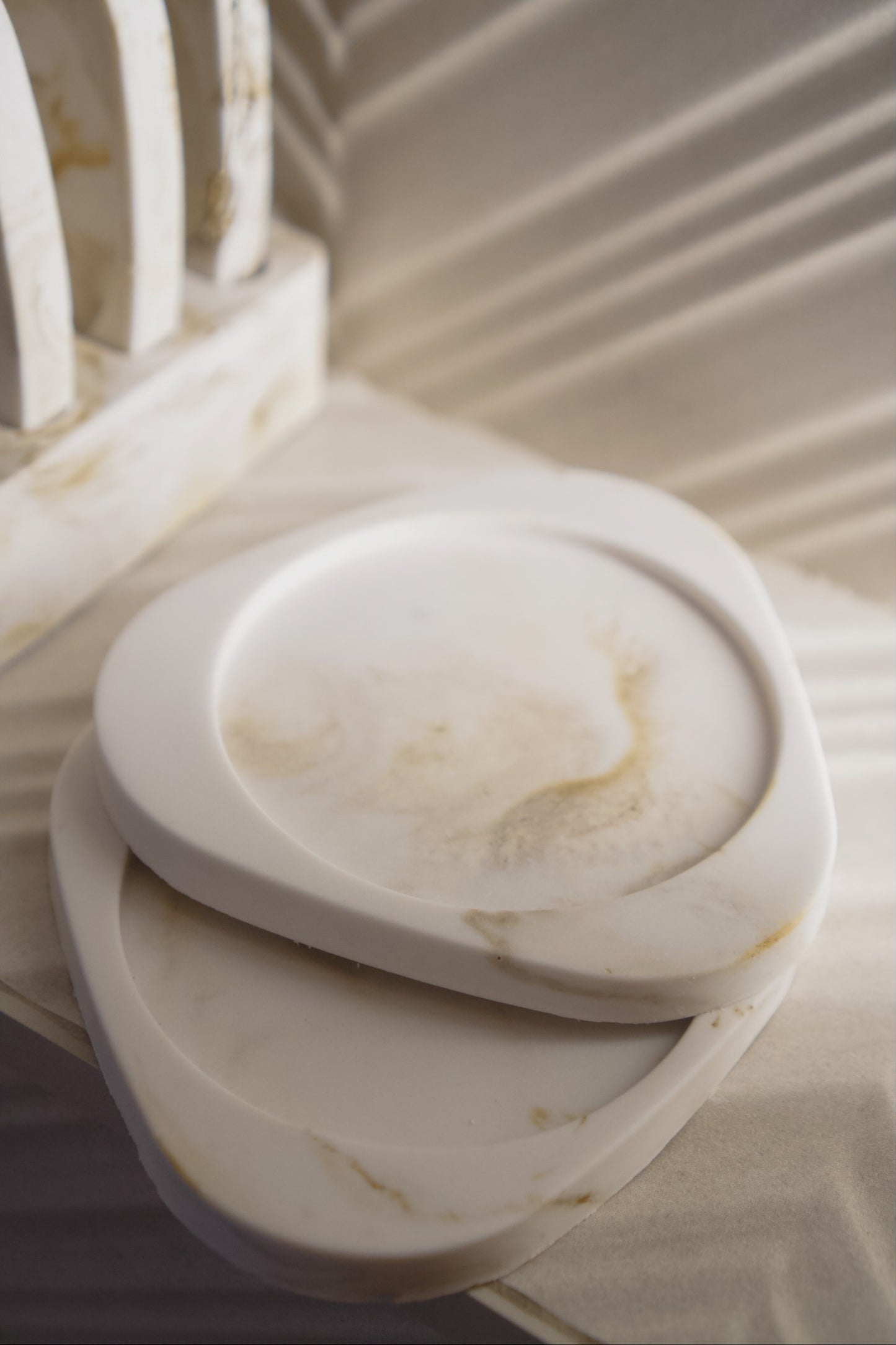Coaster Set with Stand