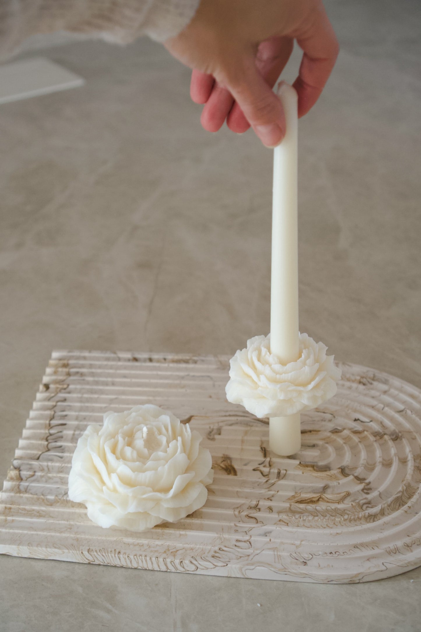 Peony Candle