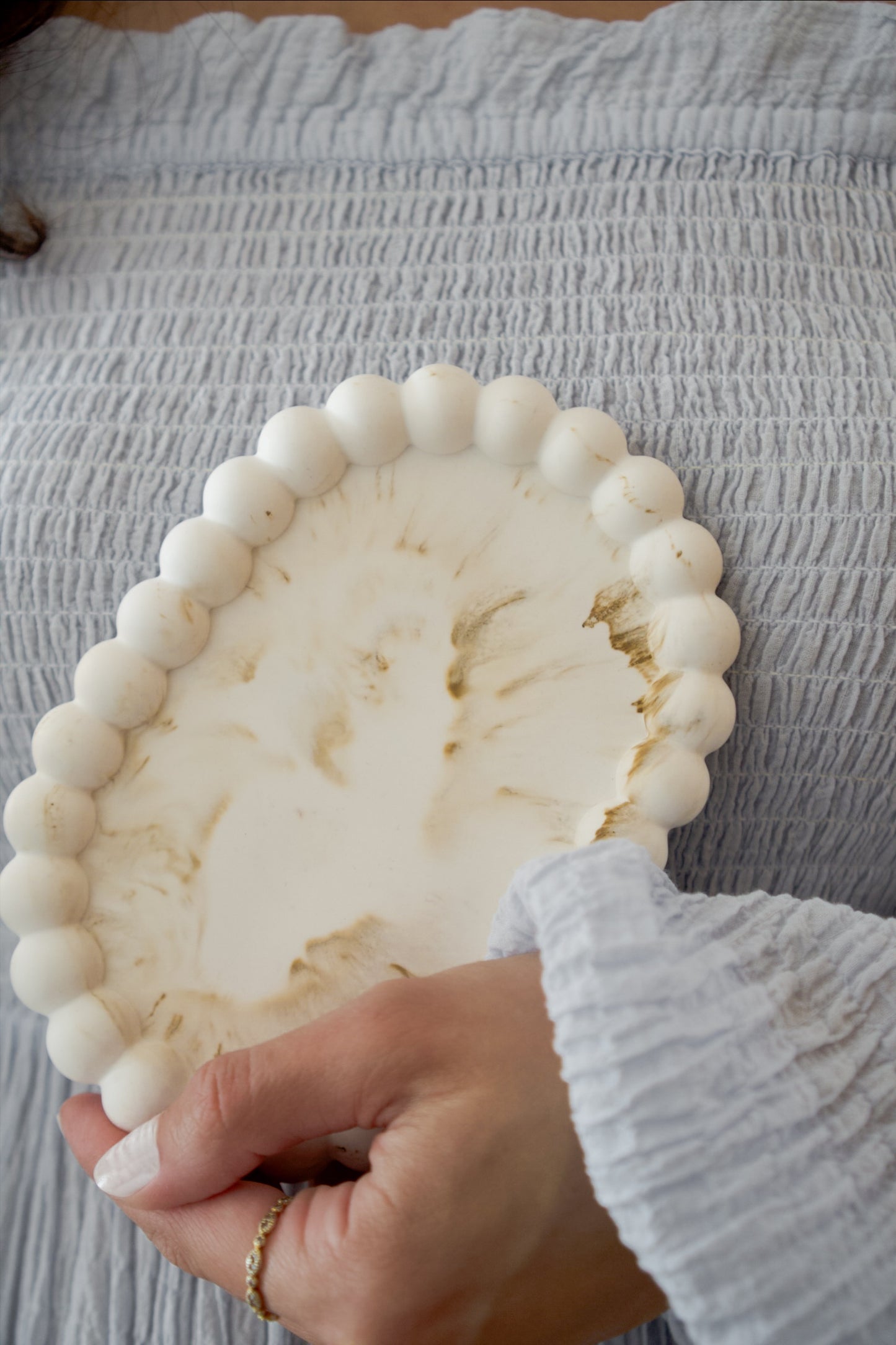 Bubble Oval Tray