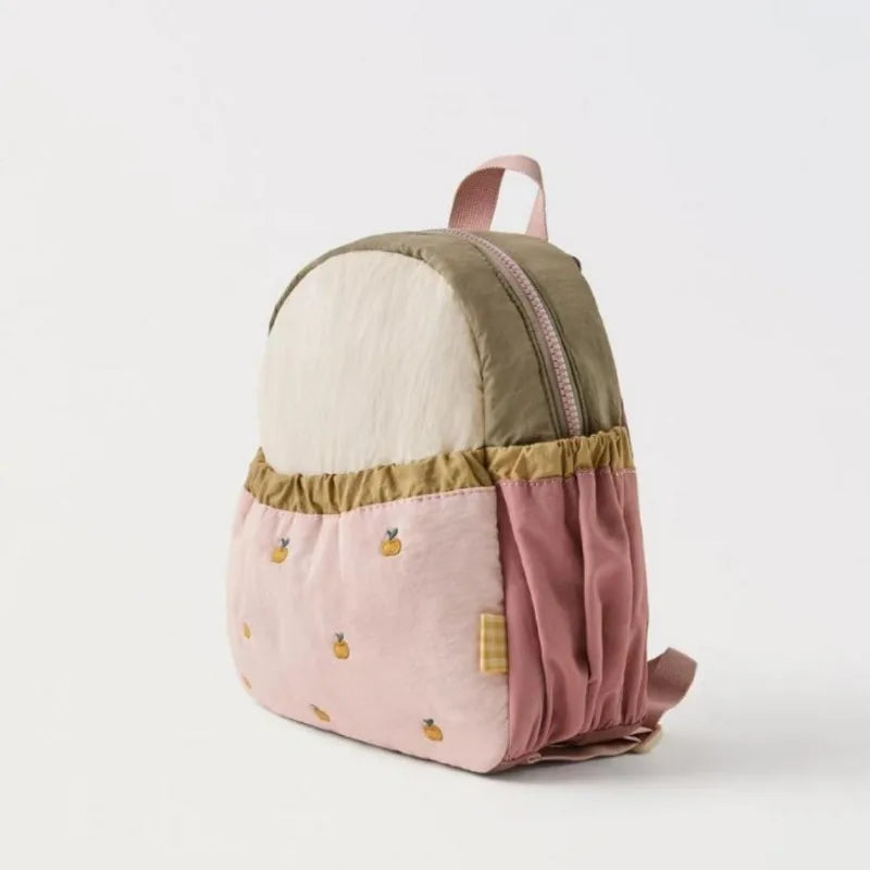 Disney Apple Embroidery Children Backpack