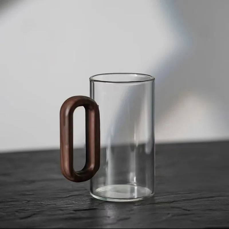 Glass Wood Cup