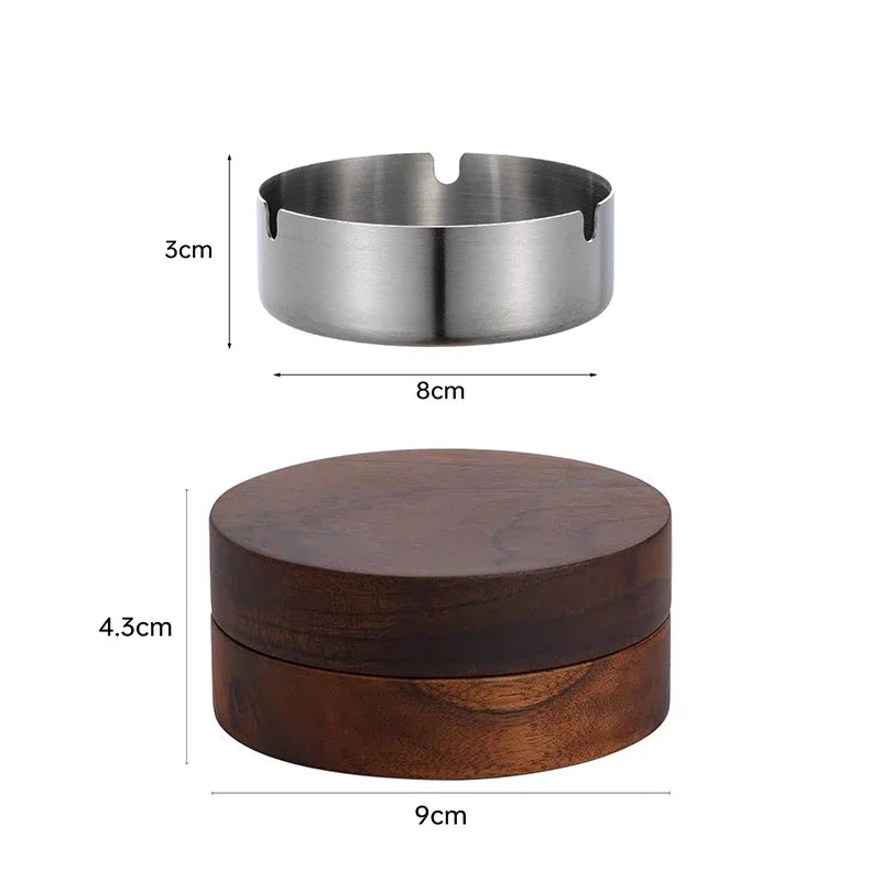 Walnut Wood Ashtray